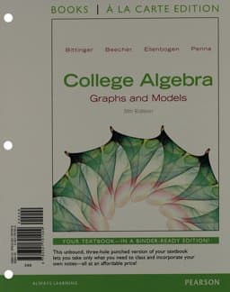 College Algebra 9780321845405