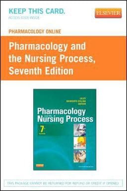 Pharmacology and the Nursing Process 9780323091671