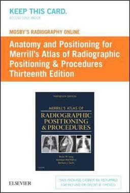 Radiographic Positioning and Procedures 9780323341370