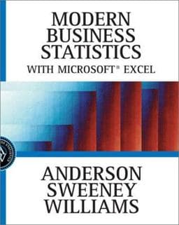 Modern Business Statistics with Microsoft Excel 9780324121742