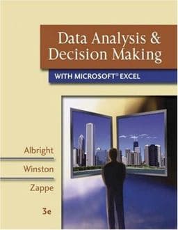 Data Analysis and Decision Making with Microsoft Excel 9780324400823