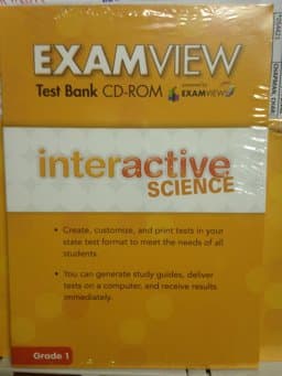 Science 2012 Examview CD-ROM Grade 1 9780328622160