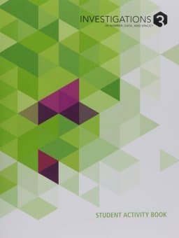 Investigations 2017 Student Activity Book Grade 3 9780328860302