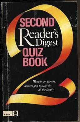'Reader's Digest' Second Quiz Book 9780340190975