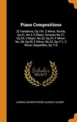 Piano Compositions 9780342051724