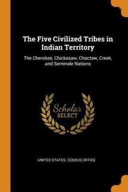 The Five Civilized Tribes in Indian Territory 9780342167456