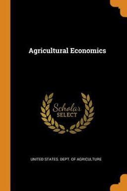 Agricultural Economics 9780343013745