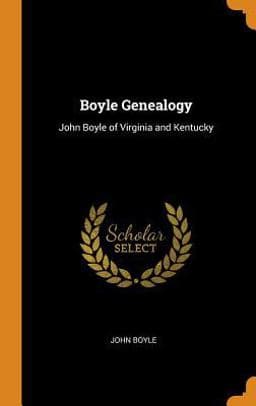 Boyle Genealogy 9780343969738