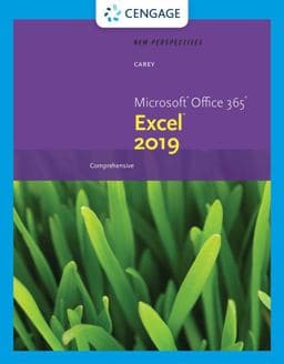 New Perspectives Microsoft Office 365 and Excel 2019 Comprehensive 9780357025765