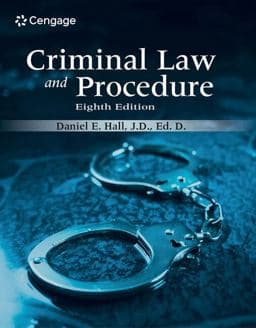 Criminal Law and Procedure 9780357619339