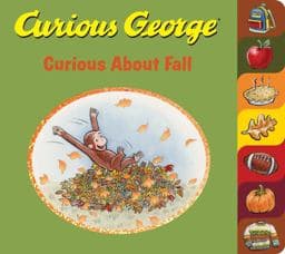 Curious George Curious about Fall Tabbed Board Book 9780358126690
