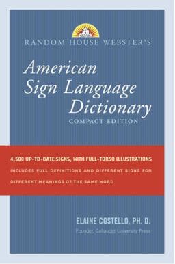Random House Webster's Compact American Sign Language Dictionary 9780375722776