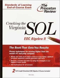 Cracking the Virginia SOL EOC Algebra II 9780375755620