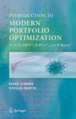 Introduction to Modern Portfolio Optimization 9780387210162