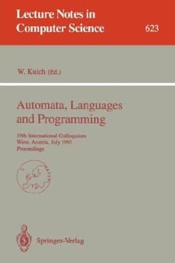 Automata, Languages and Programming 9780387557199