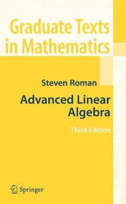 Advanced Linear Algebra 9780387728285