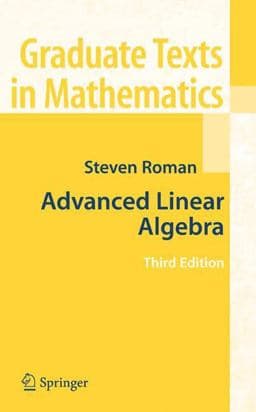 Advanced Linear Algebra 9780387728315