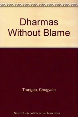 Dharmas Without Blame 9780394730240