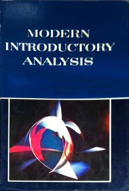 Modern Introductory Analysis 9780395286975