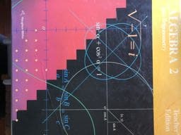 Algebra 2 and Trigonometry 9780395343791