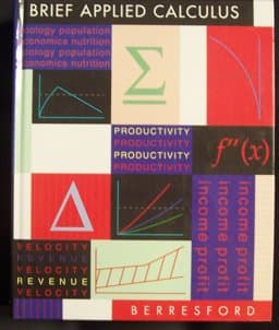 Applied Calculus 9780395708231