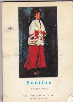 Soutine, Paintings 9780413309402