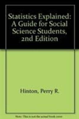 Statistics Explained 9780415102858