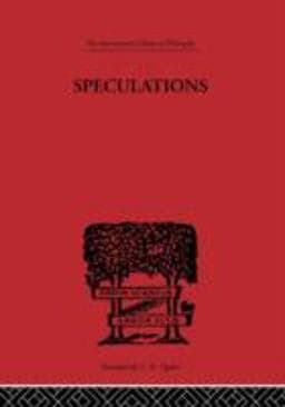 Speculations 9780415225601