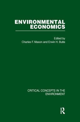 Environmental Economics 9780415360609