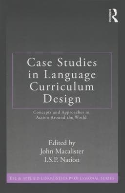 Case Studies in Language Curriculum Design 9780415882323
