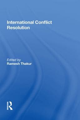 International Conflict Resolution 9780429693281