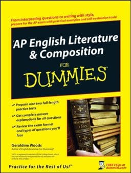 AP English Literature and Composition for Dummies 9780470194256