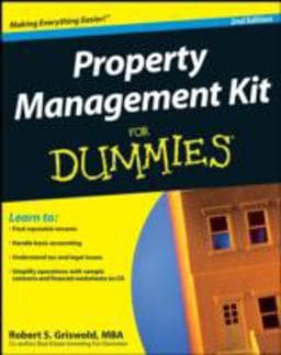 Property Management for Dummies 9780470293294