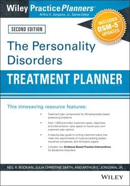 The Personality Disorders Treatment Planner 9780470908686
