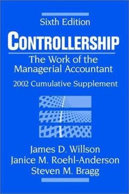 Controllership, 2002 Cumulative Supplement 9780471419310
