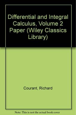 Differential and Integral Calculus 9780471481737