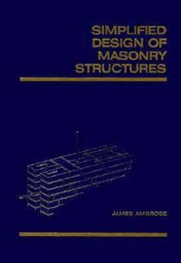 Simplified Design of Masonry Structures 9780471524397
