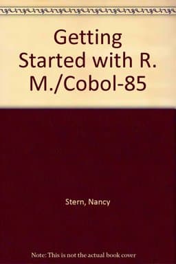 Getting Started with RM/COBOL-85 9780471533580