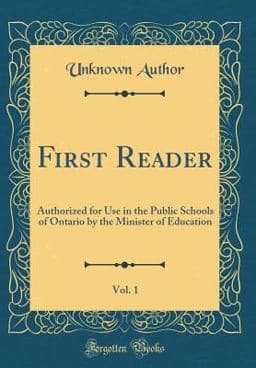 First Reader, Vol. 1 9780484661768