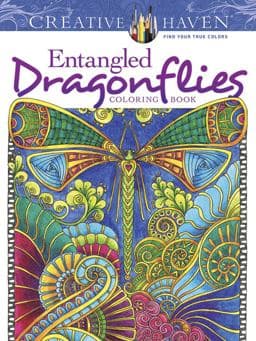 Creative Haven Entangled Dragonflies Coloring Book 9780486805689