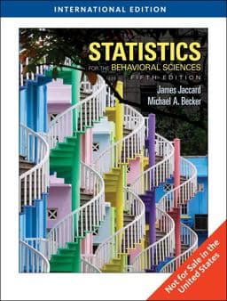 Statistics for the Behavioral Sciences 9780495598374
