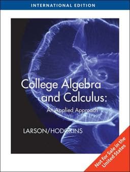 College Algebra and Calculus 9780495831730