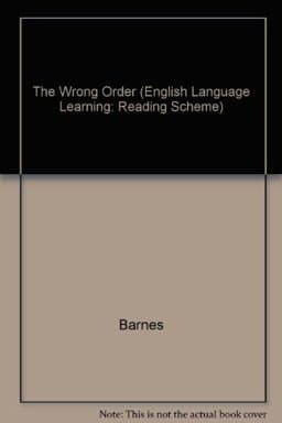 Wrong Order 9780521217613