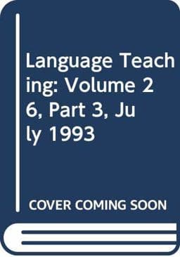 Language Teaching, July 1993 9780521458085