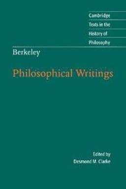 Berkeley: Philosophical Writings 9780521707626