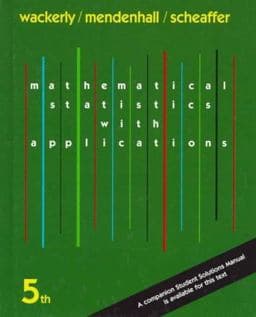 Mathematical Statistics with Applications 9780534209162