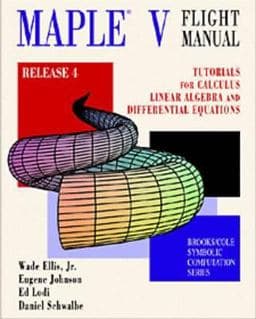 Maple V Flight Manual Release 4 9780534262020