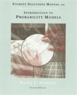 Introduction to Probability Models 9780534405786