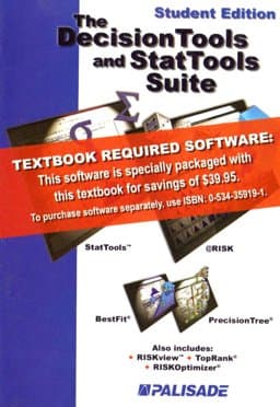 The Decision Tools and StatTools Suite 9780534409197