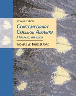 Contemporary College Algebra : a Graphing Approach (with CD-ROM and ILrn' Tutorial) 9780534466565